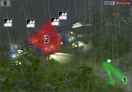 Drugim bohaterem przejdź na drugi brzeg i idź do #9 - Misja 6 - Przeprawa przez Volturno (4) | Alianci w Codename Panzers - Faza Druga - Codename: Panzers - Faza Druga - poradnik do gry