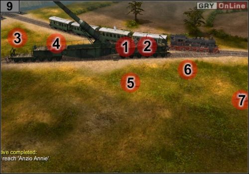 Znajdziesz się w #9 - Misja 8 - Anzio-Cisterna (4) | Alianci w Codename Panzers - Faza Druga - Codename: Panzers - Faza Druga - poradnik do gry