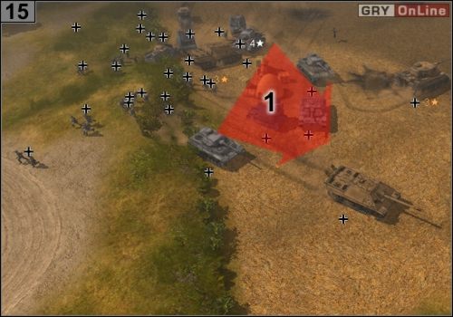 Musisz po prostu zniszczyć piętnaście pojazdów - Misja 8 - Anzio-Cisterna (5) | Alianci w Codename Panzers - Faza Druga - Codename: Panzers - Faza Druga - poradnik do gry