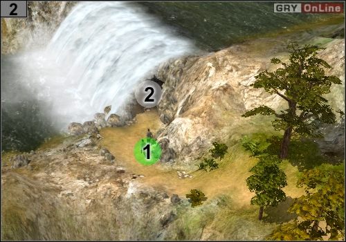 Wybierz z piechoty dwuosobowy oddział żołnierzy z pistoletami maszynowymi i idź nim do #2 , resztą do #3 - Misja 1 - Operacja Sheathed Sabre (2) | Partyzanci w Codename Panzers - Codename: Panzers - Faza Druga - poradnik do gry