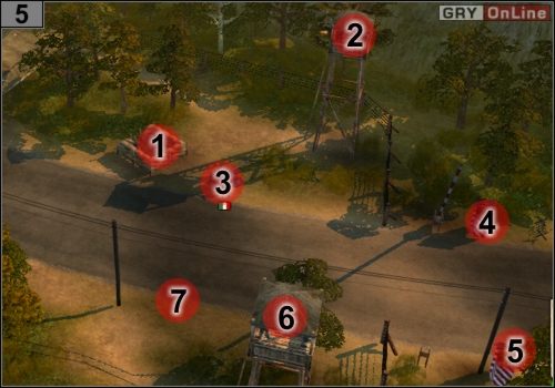 Teraz z daleka po kolei zabijaj przeciwników grupą pierwszą, niech będzie ona cały czas leczona przez grupę drugą - Misja 1 - Operacja Sheathed Sabre (3) | Partyzanci w Codename Panzers - Codename: Panzers - Faza Druga - poradnik do gry