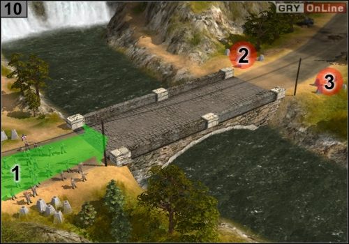 Biegnij zgodnie ze strzałką [1] - Misja 1 - Operacja Sheathed Sabre (4) | Partyzanci w Codename Panzers - Codename: Panzers - Faza Druga - poradnik do gry