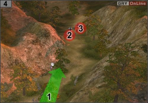 Pierwsza walka czeka cię w #4 - wyjdziesz z [1] - Misja 2 - Chłosta (2) | Partyzanci w Codename Panzers - Faza Druga - Codename: Panzers - Faza Druga - poradnik do gry