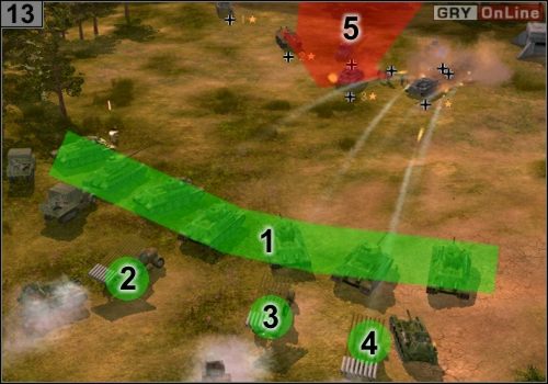 Ustaw czołgi w linii [1] - Misja 3 - Odbicie Belgradu (5) | Partyzanci w Codename Panzers - Faza Druga - Codename: Panzers - Faza Druga - poradnik do gry