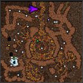 Twoim zadaniem jest teraz jak najszybsze dotarcie do Oka Chaosu i ochrona tego świętego miejsca - Misja 2 - Kampania Chaotów - Etherlords II: Second Age - poradnik do gry