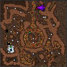 Twoje zadanie polegać teraz będzie na pokonaniu Szamana strzegącego Oka Chaosu - Misja 2 - Kampania Diamandy - Etherlords II: Second Age - poradnik do gry