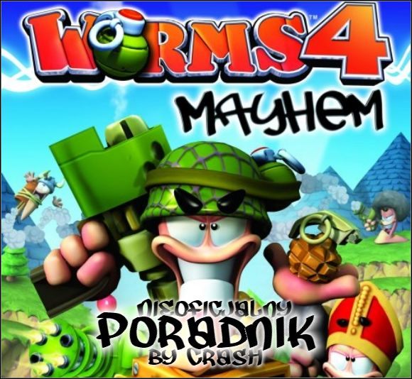 Gry z serii Worms zna chyba każdy miłośnik gier komputerowych - Worms 4: Totalna Rozwałka - poradnik do gry