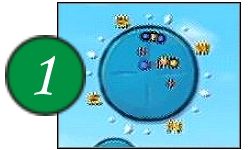 Kompas jest bardzo przydatną częścią interfejsu, którą często się bagatelizuje - Interface w Worms 4 Totalna Rozwałka - Worms 4: Totalna Rozwałka - poradnik do gry