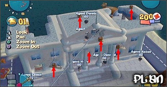 Pierwsza misja, w której dojdzie do większej wymiany ognia - Misja V - Destruct And Serve | Misje w Worms 4 Totalna Rozwałka - Worms 4: Totalna Rozwałka - poradnik do gry