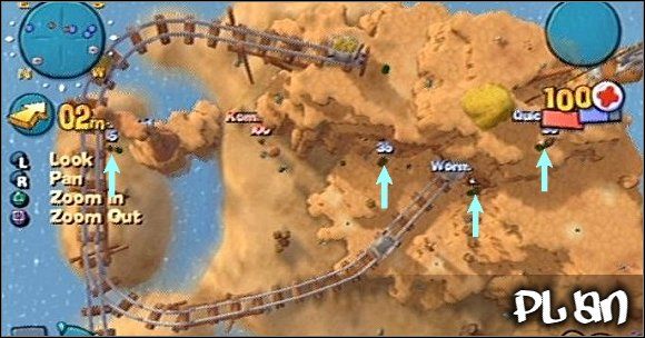 1 - Misja XI - Mine All Mine | Misje w Worms 4 Totalna Rozwałka - Worms 4: Totalna Rozwałka - poradnik do gry