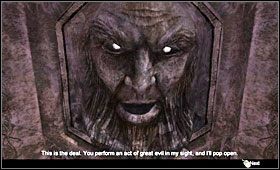 Musisz dać drzwiom jakikolwiek podarek, dostaniesz fajną zbroję (Bright Will Users Suit) - Demon Doors w Fable Zapomniane Opowieści | Sekrety - Fable: Zapomniane Opowieści - poradnik do gry