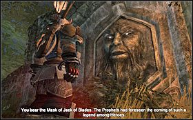 Scythe twierdzi, że północy zagraża przebudzenie się potężnych istot znanych jako Summonerzy - The Prophets of the Fire Heart | Złote Questy w Fable Zapomniane Opowieści - Fable: Zapomniane Opowieści - poradnik do gry