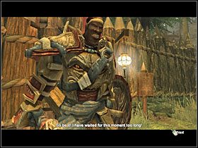 Jeśli chcesz konsekwentnie podążać ścieżką dobra, nie walcz z Thunderem, ale idąc za jego radą odwiedź Arenę - The Souls of Heroes | Złote Questy w Fable Zapomniane Opowieści - Fable: Zapomniane Opowieści - poradnik do gry