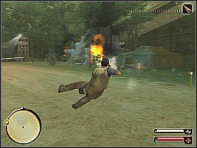 Po zlikwidowaniu obstawy ciężarówki możesz na nią wskoczyć, tak aby przejąć kontrolę nad wspomnianym już CKM-em (screen 1) - [1] The Father cz.2 | Total Overdose - Total Overdose: A Gunslingers Tale in Mexico - poradnik do gry