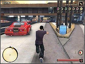 Jeśli posiadasz już nielimitowaną amunicję do granatnika, to zdecydowanie radziłbym celować w rozstawione przy granicy cywilne pojazdy, dzięki czemu będziesz się mógł pozbyć skrywających za nimi gostków (screen 1) - [17] Overdosed cz.1 | Total Overdose - Total Overdose: A Gunslingers Tale in Mexico - poradnik do gry