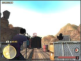 Wejdź na dach wagonu korzystając z okolicznej drabinki - [19] The Getaway Train cz.2 | Total Overdose - Total Overdose: A Gunslingers Tale in Mexico - poradnik do gry