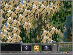 Po zniszczeniu orków pozostaje nam tylko przejść na północ od właśnie zdobytego miasta przez bramy do podziemnego królestwa krasnoludów - Misja 2 - Julia, Góra Abydor | Kampania | Age of Wonders Magia Cienia - Age of Wonders: Magia Cienia - poradnik do gry