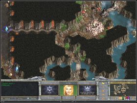 Ruszamy z kretem, pionierem i naszymi siłami na północ i za mostem skręcamy na wschód, mijamy miasto krasnoludzkie Ladubar , przechodzimy kolejny most (cały czas kierując się na wschód) - Misja 2 - Julia, Góra Abydor | Kampania | Age of Wonders Magia Cienia - Age of Wonders: Magia Cienia - poradnik do gry