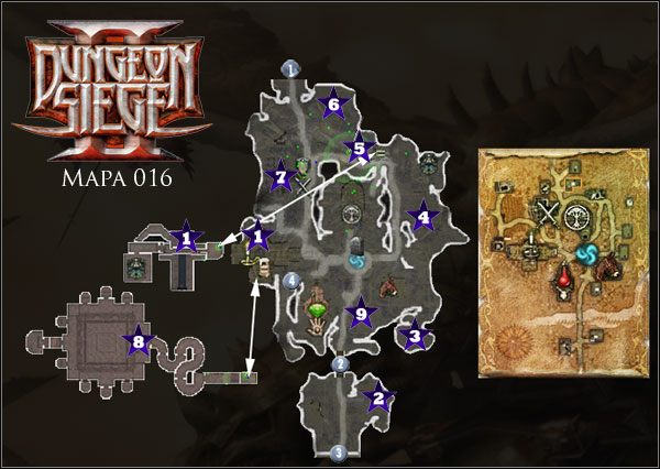 Amanlu; Piwnica pod Amanlu; Arena Amanlu - 016 Amanlu | Mapy | Dungeon Siege II - Dungeon Siege II - poradnik do gry