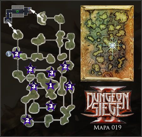 Wyspy Elenlu; Zalana komnata - 019 Wyspy Elenlu | Mapy | Dungeon Siege II - Dungeon Siege II - poradnik do gry