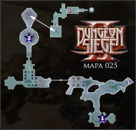 Katakumby Azunitów - 025 Katakumby Azunitów | Mapy | Dungeon Siege II - Dungeon Siege II - poradnik do gry