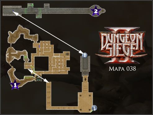 Pradawna komnata pod Kalrathią; Agallańskie Wierchy - 038 Agallańskie Wierchy | Mapy | Dungeon Siege II - Dungeon Siege II - poradnik do gry