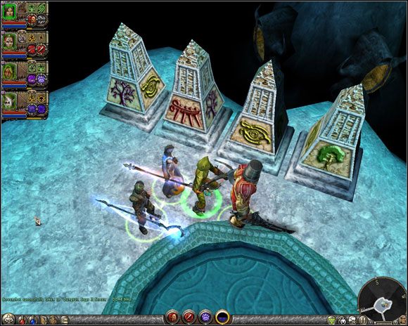 Prawidłowe ustawienie symboli. - Akt 2 - Zadania główne (2) | Zadania | Dungeon Siege II - Dungeon Siege II - poradnik do gry