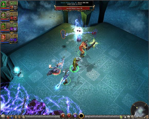 Każdy z kryształów obronnych Mrocznego Maga ma 2500 punktów życia. - Akt 2 - Zadania główne (2) | Zadania | Dungeon Siege II - Dungeon Siege II - poradnik do gry