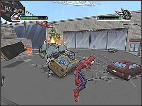 4 - [Opis przejścia] Misja 3 - R.H.I.N.O. cz.3 | Ultimate Spider-Man - Ultimate Spider-Man - poradnik do gry
