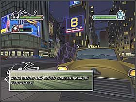 Ze zniszczeniem neonów nie powinieneś mieć większych problemów - [Opis przejścia] Misja 6 - Electro cz.3 | Ultimate Spider-Man - Ultimate Spider-Man - poradnik do gry