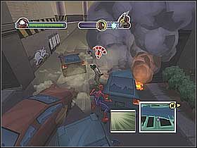 3 - [Opis przejścia] Misja 7 - The Beetle cz.1 | Ultimate Spider-Man - Ultimate Spider-Man - poradnik do gry