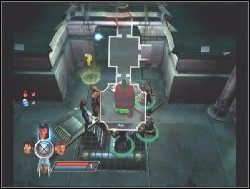 Za kolejnymi drzwiami napotkasz laserowy promień - [Opis przejścia] Akt 1 cz.1 - X-Men Legends II: Rise of Apocalypse - poradnik do gry