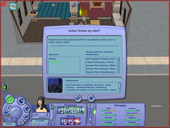 1 - Dzielnice rozrywki | Nocne życie Simów | The Sims 2 Nocne Życie - The Sims 2: Nocne Życie - poradnik do gry