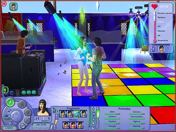 Nowa opcja w dialogach pozwala na rozpoczęcie tzw - Randki | Nocne życie Simów | The Sims 2 Nocne Życie - The Sims 2: Nocne Życie - poradnik do gry