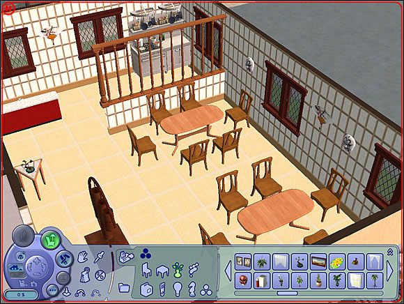 Sushi bar w stylu japońskim. - Poradnik do gry - Restauracje w różnych stylach | The Sims 2 Nocne Życie - The Sims 2: Nocne Życie - poradnik do gry