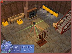 Na złość prawom fizyki, w grze można zawieszać obiekty budowlane w powietrzu - Sztuczki architektoniczne | The Sims 2 Nocne Życie - The Sims 2: Nocne Życie - poradnik do gry