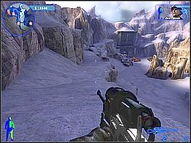 Po walce przejdź przez bramę i zacznij eliminować, nadbiegających z drugiej strony wzgórza, przeciwników - Misja 3 - Zatoka | Opis przejścia | Bet on Soldier Krwawy Sport - Bet on Soldier: Krwawy Sport - poradnik do gry