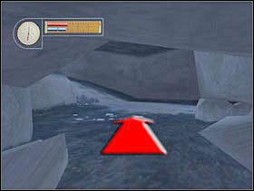 ... i czołgamy się pod spodem. Wychodzimy i idziemy kawałek naprzód. - [Solucja] CRASH SITE cz.1 - II Wojna Światowa: Pilot Down - Na Tyłach Wroga - poradnik do gry