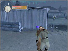 Tu dusimy kolejnego szeregowca, odciągamy go z widoku ... - [Solucja] LUMBERYARD cz.2 - II Wojna Światowa: Pilot Down - Na Tyłach Wroga - poradnik do gry