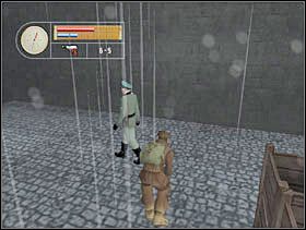 Standardowo za nim ruszamy i go dusimy. - [Solucja] GERMAN TOWN cz.4 - II Wojna Światowa: Pilot Down - Na Tyłach Wroga - poradnik do gry