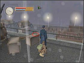 Dusimy go, zabieramy naboje, odwracamy się i podchodzimy do drugiej drabiny. - [Solucja] DOCKYARD cz.1 - II Wojna Światowa: Pilot Down - Na Tyłach Wroga - poradnik do gry