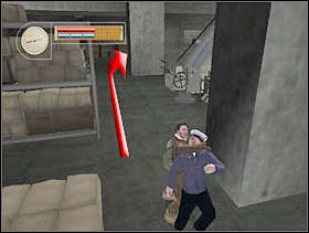 Dusimy go i biegniemy do małego pokoju z widokiem na cały dok. - [Solucja] DOCKYARD cz.3 - II Wojna Światowa: Pilot Down - Na Tyłach Wroga - poradnik do gry