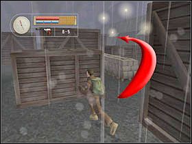 Znowu biegniemy do paleniska i po raz drugi obieramy tą samą drogę. - [Solucja] DOCKYARD cz.6 - II Wojna Światowa: Pilot Down - Na Tyłach Wroga - poradnik do gry