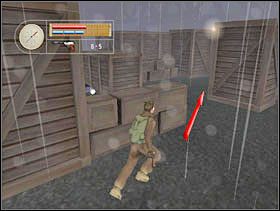 Tym razem jednak nie zawracamy by uciszyć strażnika tylko biegniemy dalej prosto. - [Solucja] DOCKYARD cz.6 - II Wojna Światowa: Pilot Down - Na Tyłach Wroga - poradnik do gry