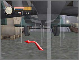 Pod ciężarówką idziemy w zaznaczoną stronę. - [Solucja] DOCKYARD cz.6 - II Wojna Światowa: Pilot Down - Na Tyłach Wroga - poradnik do gry