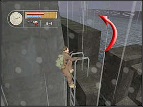 Gdy tylko postawimy nogę na moście zostajemy nakryci i Niemcy ruszają na nas w czołgach. Jak najszybciej biegniemy w lewo. - [Solucja] DOCKYARD cz.8 - II Wojna Światowa: Pilot Down - Na Tyłach Wroga - poradnik do gry