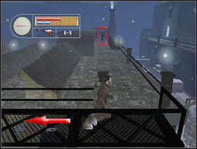 Biegniemy do końca pomostu i obserwujemy Niemca. Jeśli idzie w naszą stronę odbiegamy trochę na lewo. - [Solucja] INDUSTRIAL DISTRICT cz.1 - II Wojna Światowa: Pilot Down - Na Tyłach Wroga - poradnik do gry