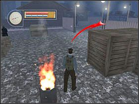 Przy ognisku się ogrzewamy i idziemy za płot. - [Solucja] TRAIN DEPOT cz.2 - II Wojna Światowa: Pilot Down - Na Tyłach Wroga - poradnik do gry