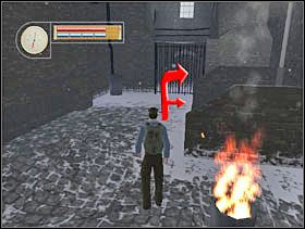 Idąc od ogniska najpierw idziemy za schody i zabieramy trzeci sekret dopiero potem wchodzimy po schodach na stację. - [Solucja] TRAIN DEPOT cz.3 - II Wojna Światowa: Pilot Down - Na Tyłach Wroga - poradnik do gry