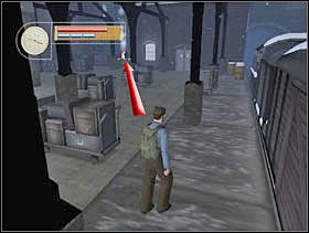 Idziemy wzdłuż peronu, aż do momentu w którym zobaczymy ognisko po lewej. - [Solucja] TRAIN DEPOT cz.3 - II Wojna Światowa: Pilot Down - Na Tyłach Wroga - poradnik do gry